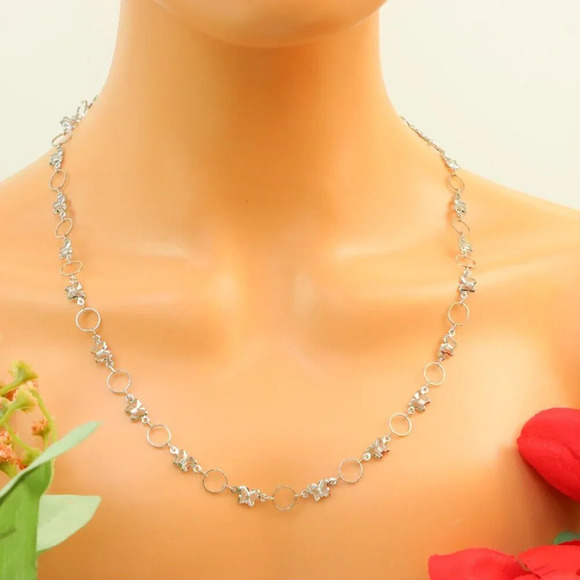 "New Beautiful Design Necklace Chain for Women/Girls, Gift, N557 - Picture 1 of 10